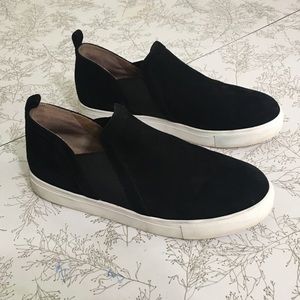 Caslon Black Suede High Top Sneakers